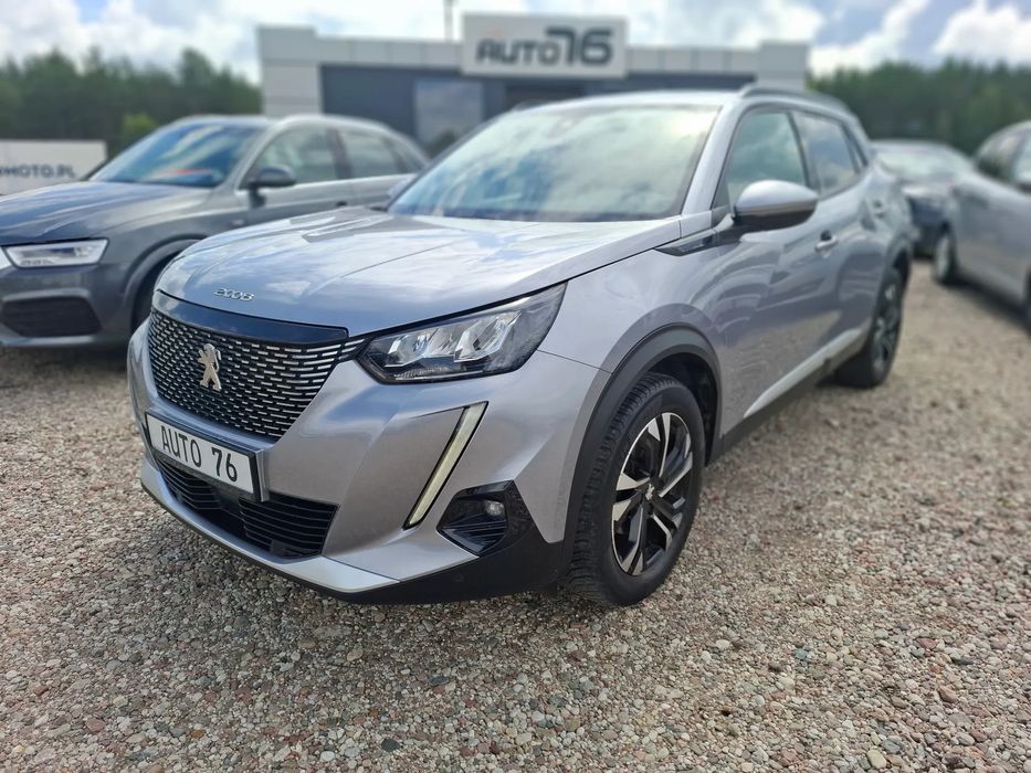 Peugeot 2008 1.2 benz 131ps. ALLUR PACK, Leed, Skóra,Navi,Kamera,1-wł.Serwis,SUPER