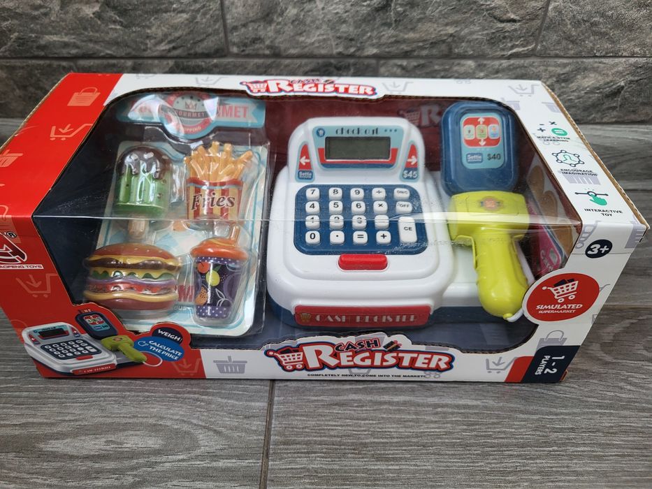 Касовий апарат іграшкова каса каса дитяча магазин іграшковий