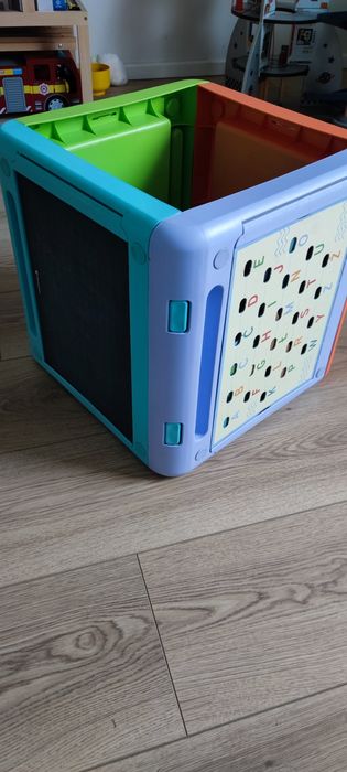 Edukacyjny sześcian, kostka clementoni