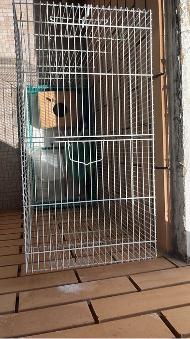 gaiola grande para passáro pequeno