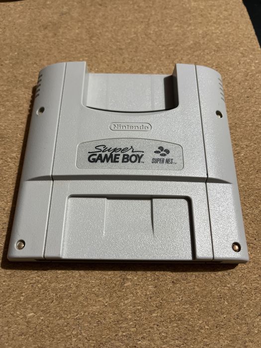 Super Gameboy Adapter Super Nintendo Snes