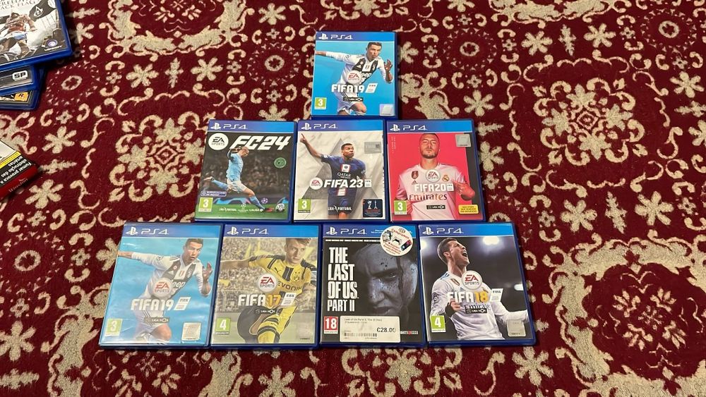 Vendo 8 Jogos Ps4 (em separado, preço na descrição)