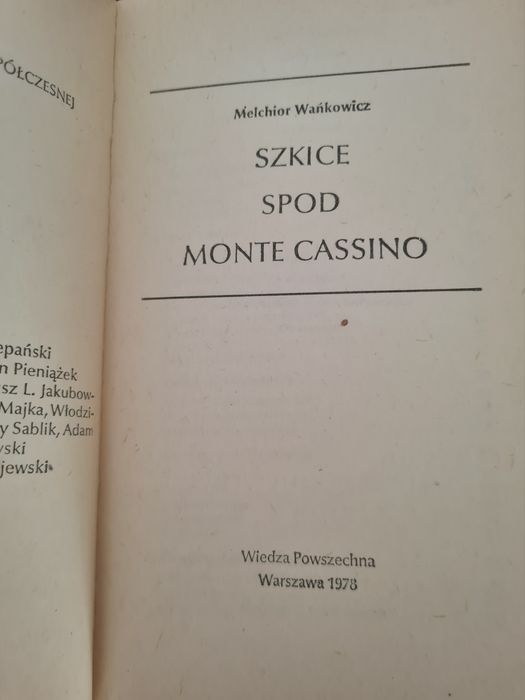 Szkice pod Monte Cassino - Melchior Wańkowicz