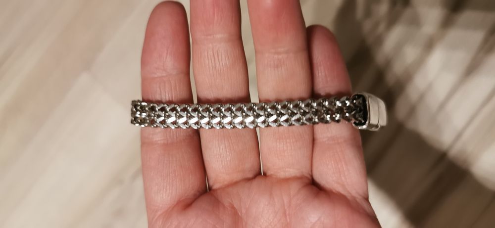 Nowa bransoletka męska gruba