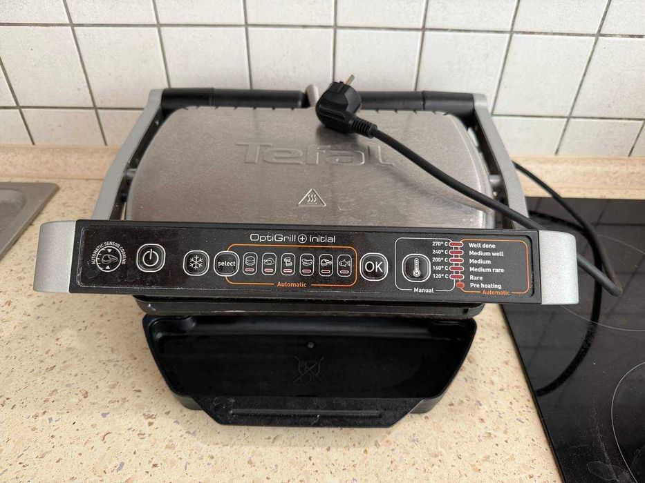 Гриль Tefal OPTIGRILL+ Initial GC706D34