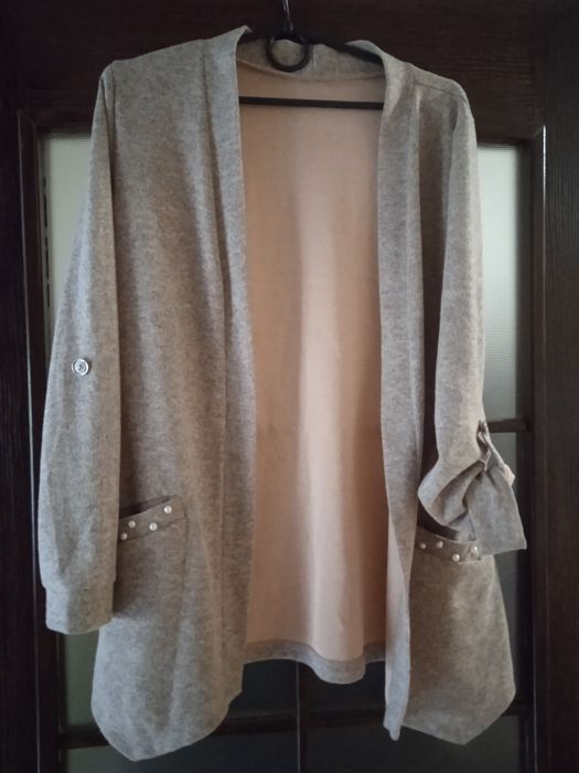 Жакет без застежки