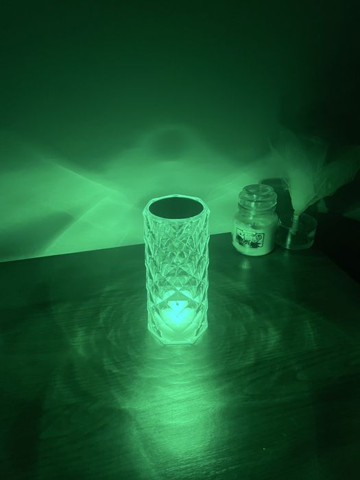 LED-лампа Diamond 16 кольорів, 3 режими яскравості, пульт, USB