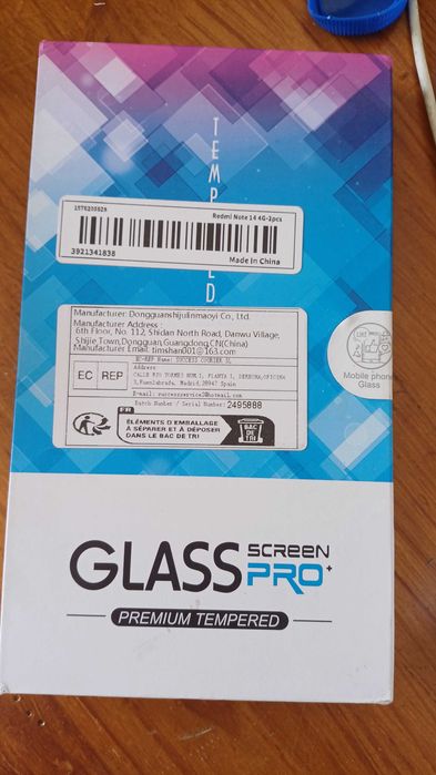 Protecção TM Xiaomi Redmi Note 14