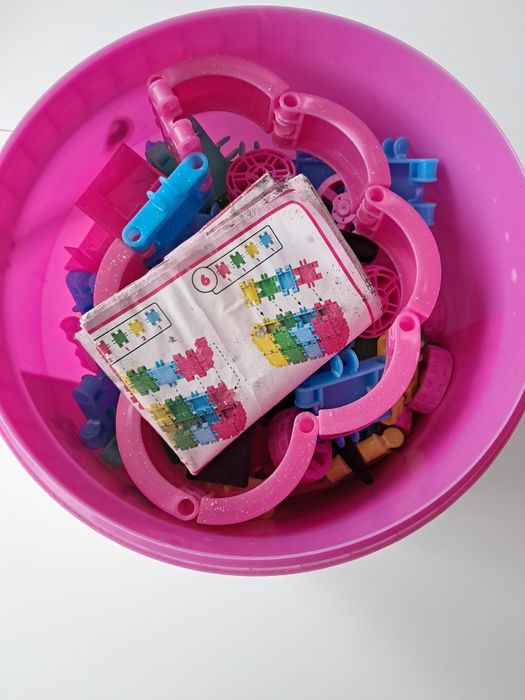 Klocki clics glitter