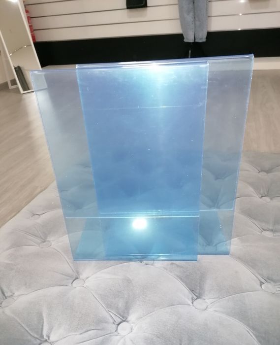 5 expositores de acrílico transparentes NOVOS