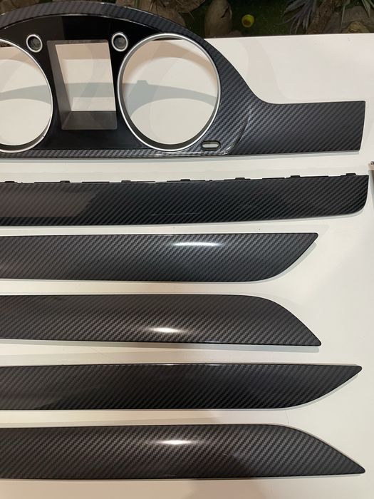 Dekory karbon black piano passat cc black dynamic