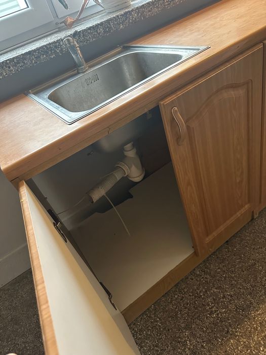 Szafka zlew bateria kuchenna