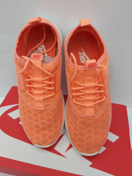 Sportowe sneakersy NIKE AIR MAX thea 37.5 pomarańczowe