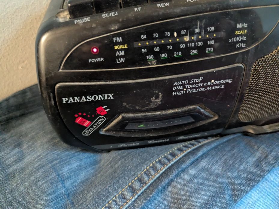 Radio magnetofon - nie działa