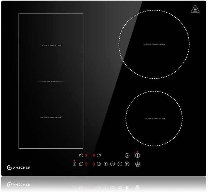 Płyta Indukcyjna do Zabudowy AMZCHEF FS-I72S-FFDD07 Funkcja Boost/408b