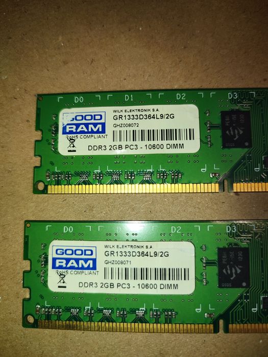 Оперативна память ddr3 ddr2