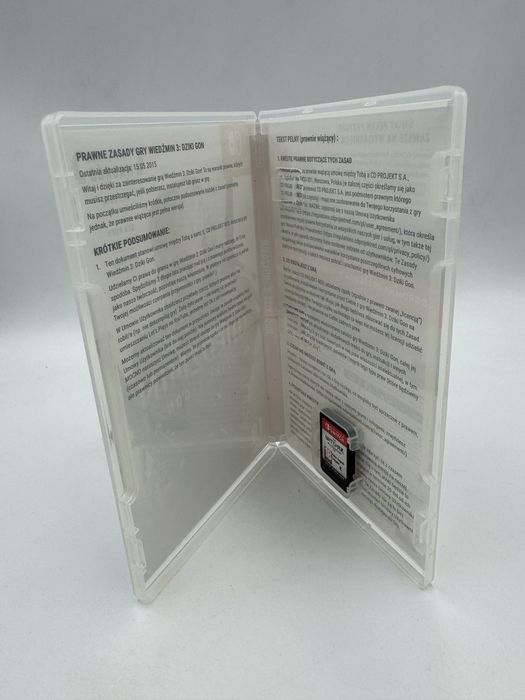 Wiedzmin 3 Dziki Gon Switch Gwarancja