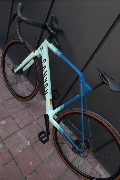 8.7KG! 2024 карбоновий  Canyon Inflite CF SL 6 (M) GRX810 gravel кросовий гравійник ендюранс