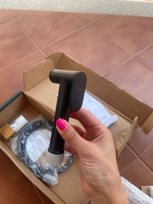 Misturadora para bidé WC, abertura 180º. Chuveiro em latão – Bruma