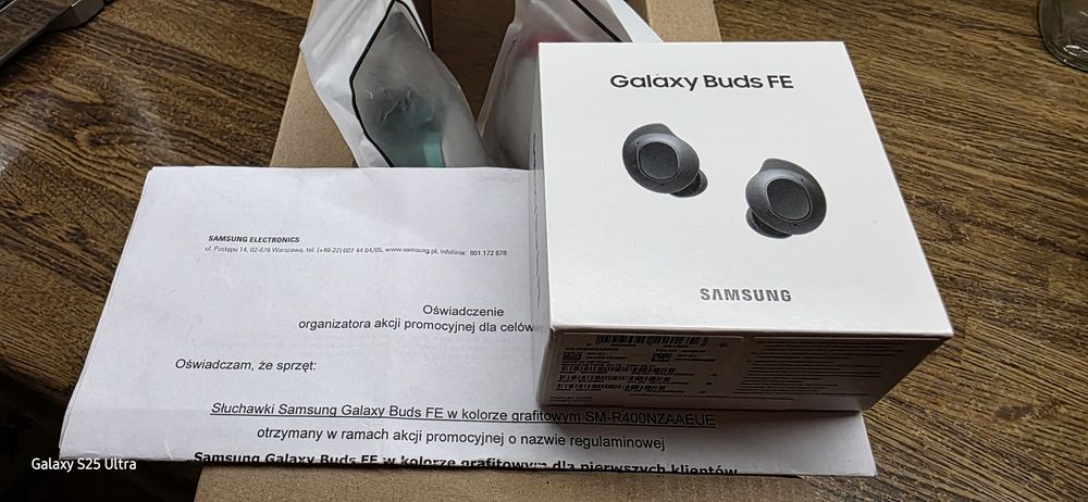 Samsung Galaxy Fe nowe, zamknięte, gwarancja z etui ochronnym 2 kolory