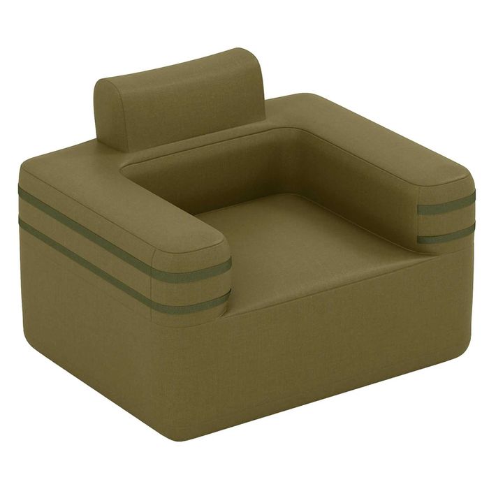 Costway Nadmuchiwana Sofa Powietrzna 1Osobowa Pompka Ładowanie Camping