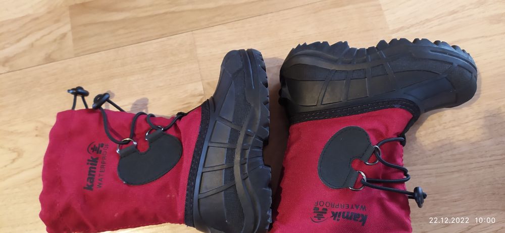 Śniegowce Kamik wkładką 15 cm