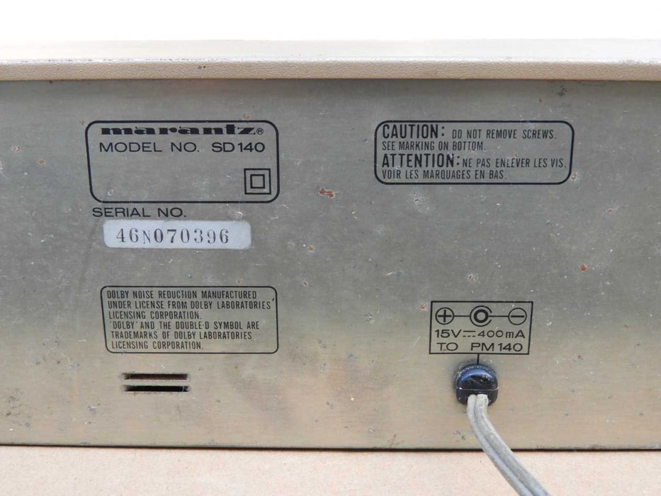 Magnetofon Marantz SD 140 do zestawu