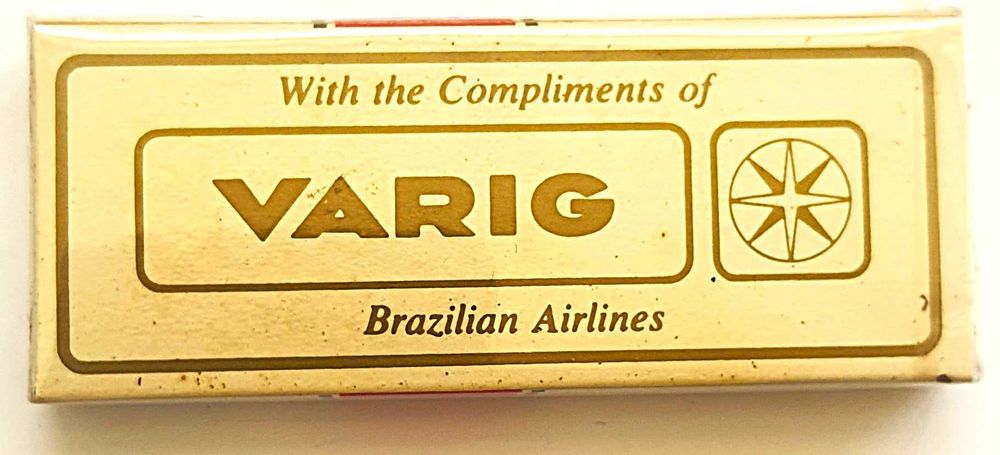 Antigo Maço de Tabaco Carlton - Varig