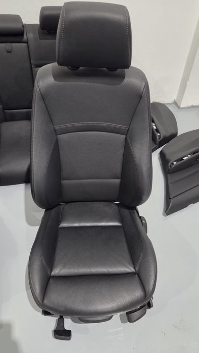 Bancos pack m couro preto aquecidos BMW e90