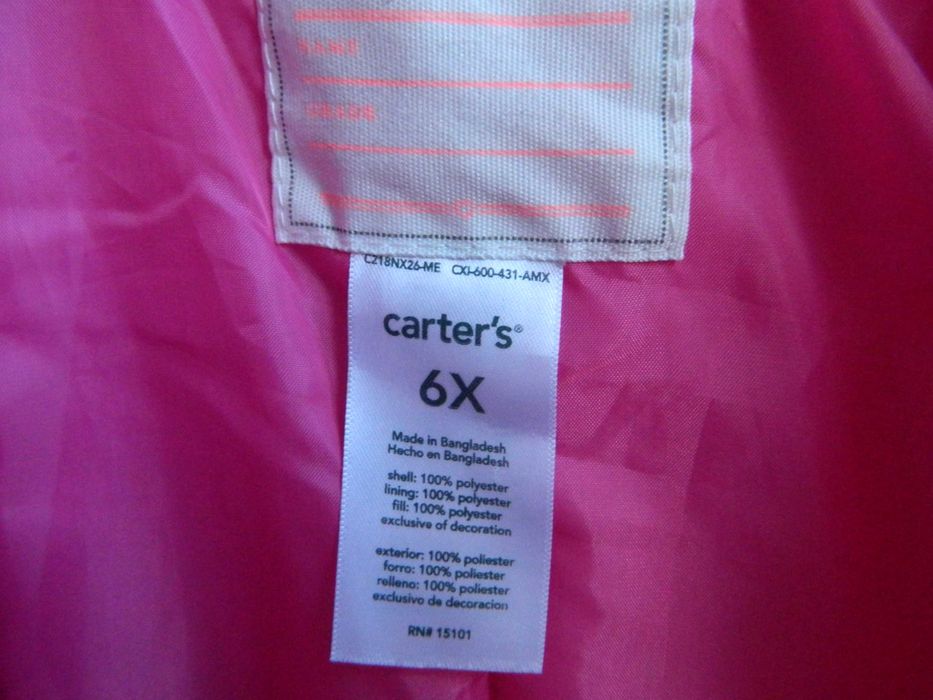 куртка Carter*s,р.116см на 5-6лет