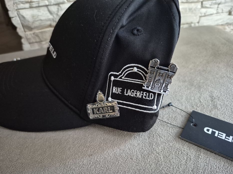 Czapka z daszkiem Karl Lagerfeld