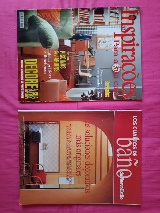 Revistas PAIS & FILHOS e outras de Decoração