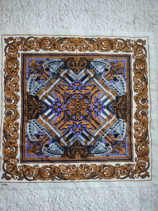 Вовняна дизайнерська рідкісна вінтажна хустка BROKOFF PRAGUE, Австрія