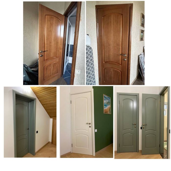 Реставрация деревянных дверей,окон и балконов.Покраска фасадов.