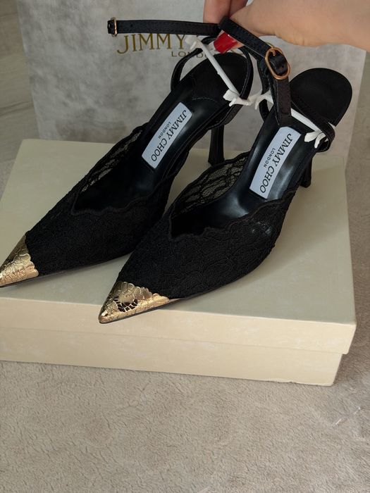 Мереживні туфлі jimmy choo 36 розмір (у наявності)