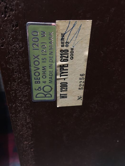 Beovox 1200 kolumny glosnikowe Bang&Olufsen