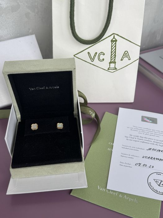 Срочно‼️Пусеты Van Cleef