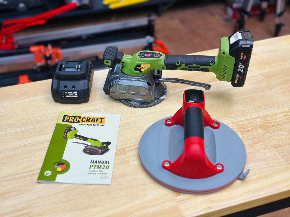 Віброприсоска Procraft + Razor VPE220 220 мм з дисплеєм, автопідкачкою