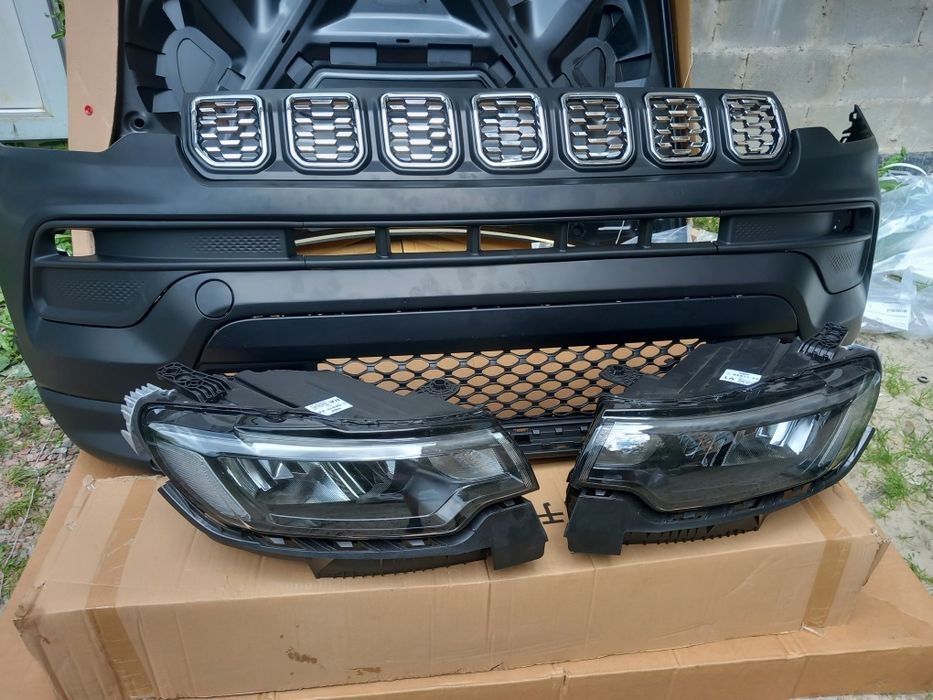 Бампер передний Jeep Compass 2022 бампер передний компас