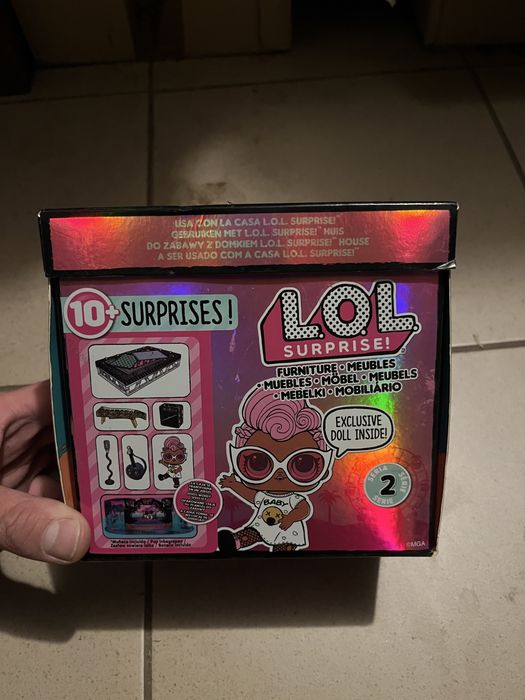 Lol suprise pudełko i polowa kuli