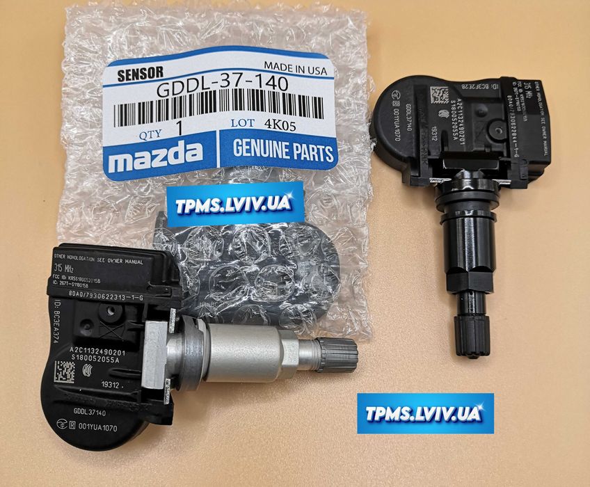 Датчик шин Мазда Mazda 2/3/5/6/CX-3/CX-5/CX-7/CX-9 BHA437140 GDDL37140