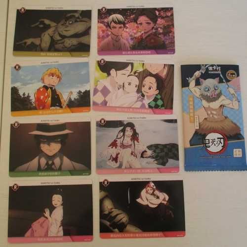 Cartas Demon Slayer - Vendido à unidade