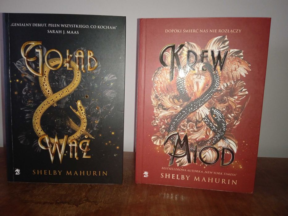,,Gołąb i Wąż'', ,,Krewi i Miód" Shelby Mahurin