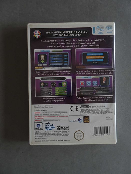WII Game - Who Wants to Be a Millionaire - Who Wants to Be a Millionaire?64584818802434121