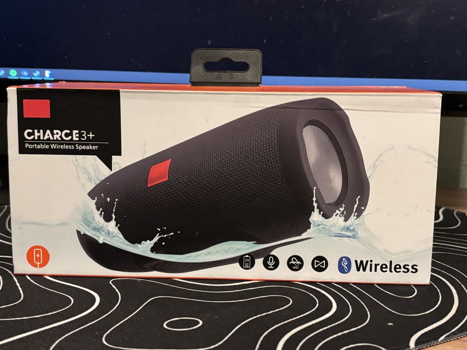 Водонепроникна колонка jbl charge 3+