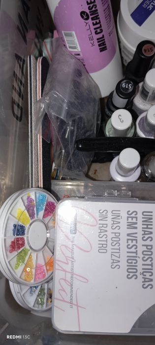 Broca + Material para Unhas