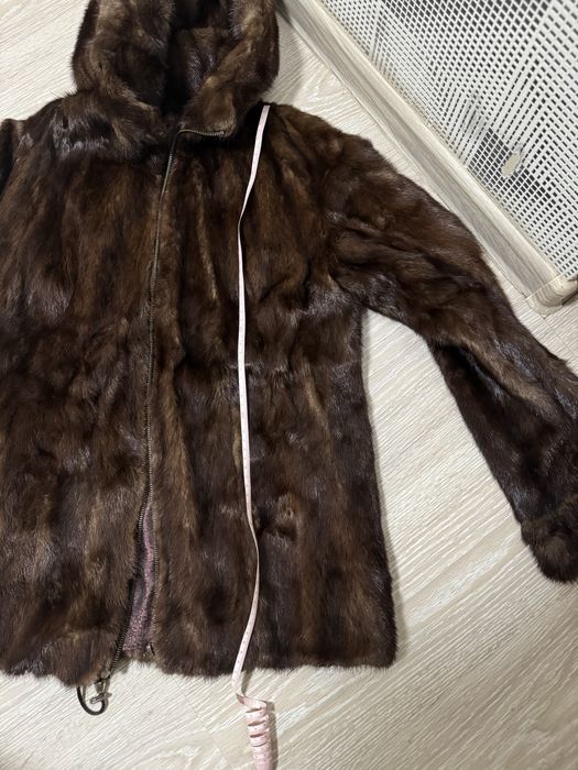 Полушубок автоледи  норка размер м