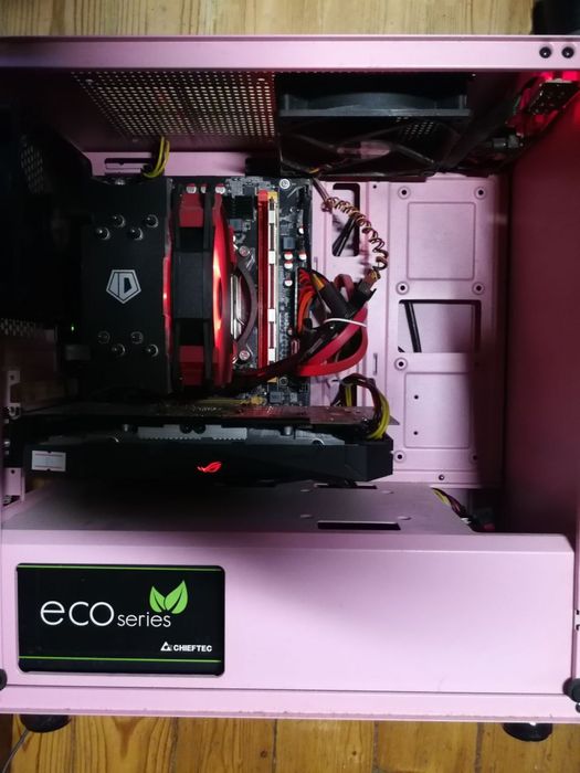 Продам компьютер (системный блок) XEON E5-2620 v2/8Gb/2Tb/RX570