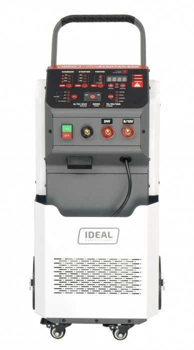 Prostownik Ideal PROSTARTER 620 STD/GEL/AGM/Lithium 6/12/24V z funkcją rozruchu