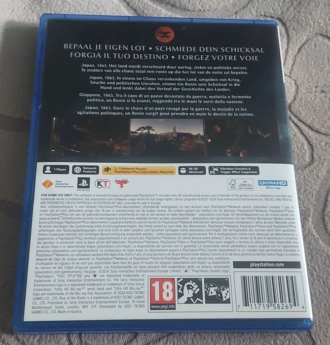 Ronin gra na konsole ps5